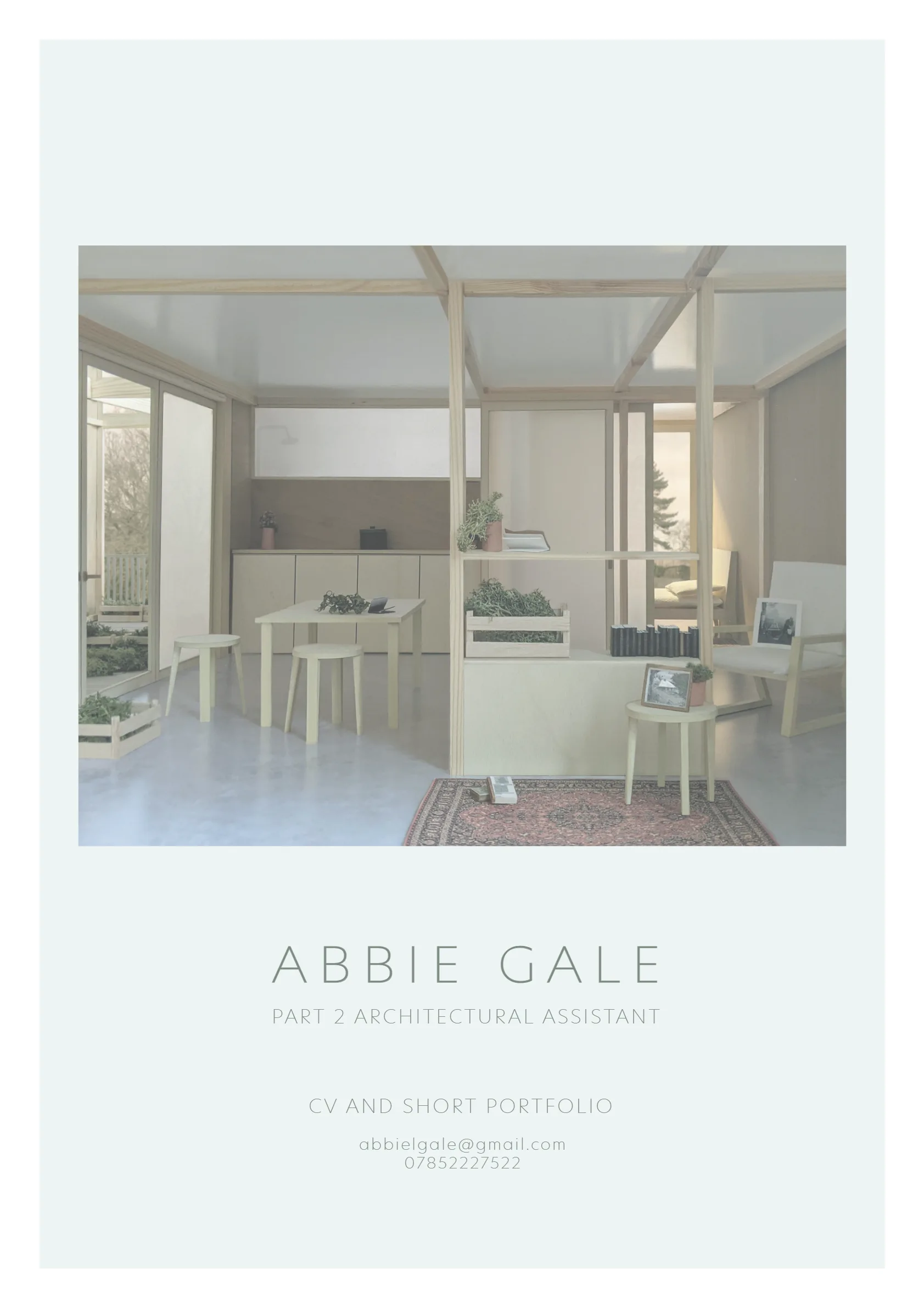 Interior render of adapted heritage space